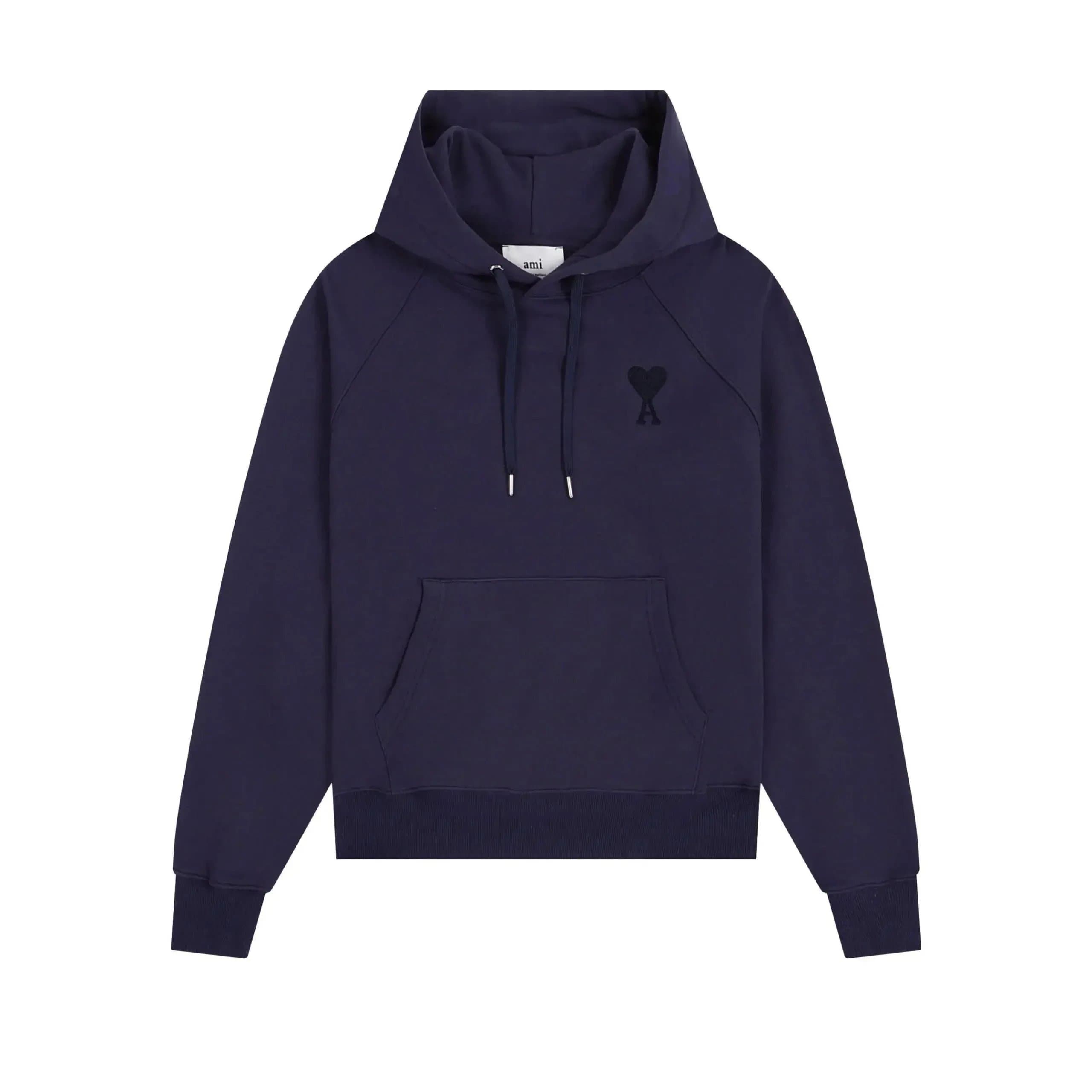 AMI Paris Cardigan Heart Logo — 30