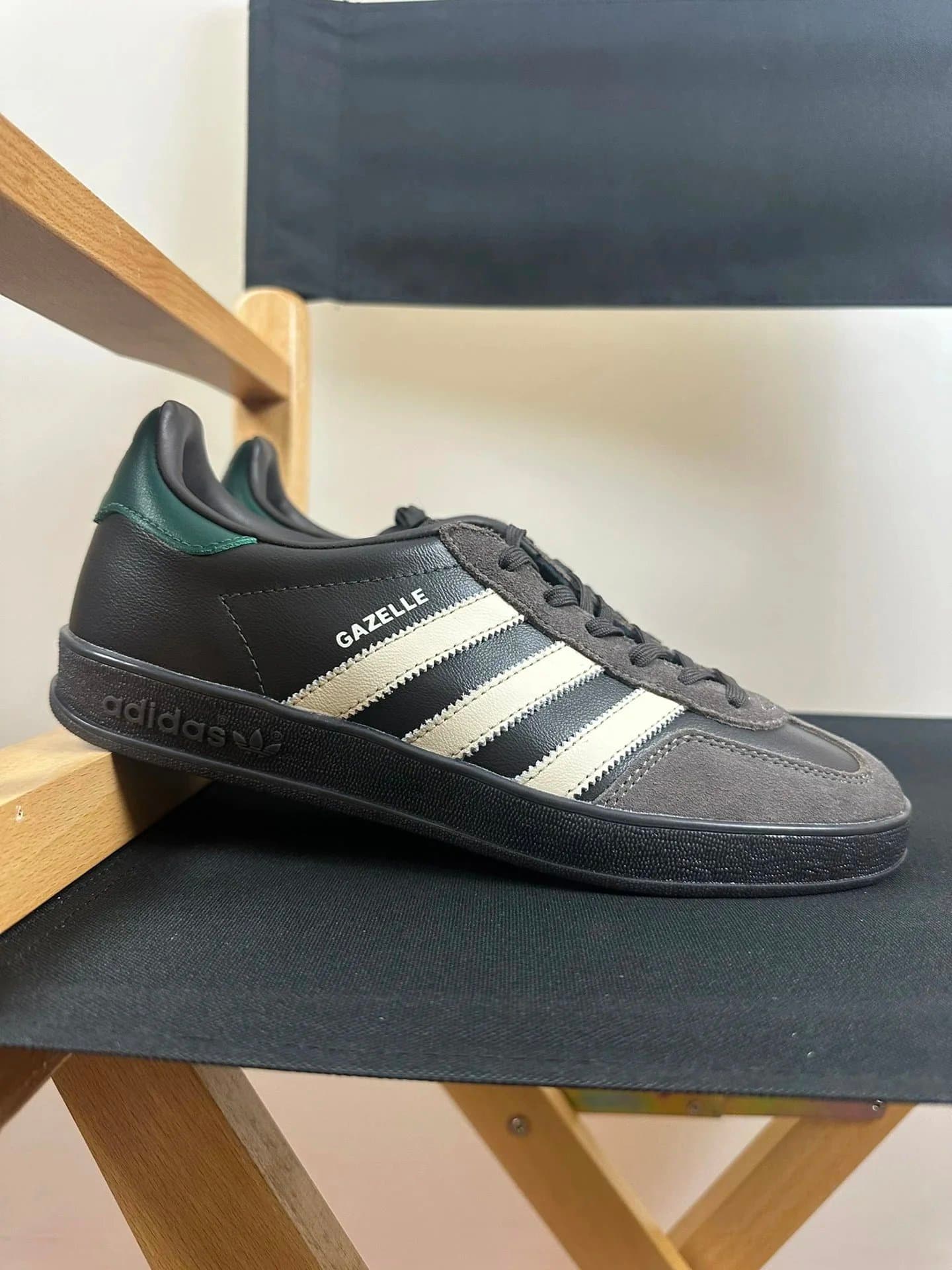 Adidas Samba White/Green — XC版本 · AD 桑巴 黑棕 IH0374