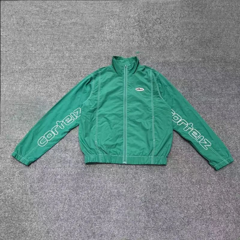Chrome Hearts Track Jacket White Stitch Detail — 1