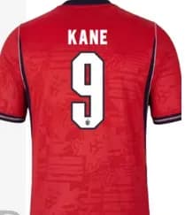 Adidas Spain National Team Jersey Home — 英格兰客场9号