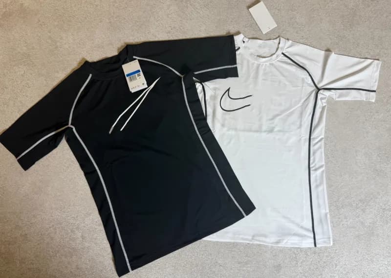 Nike Rash Guard Contrast Stitch