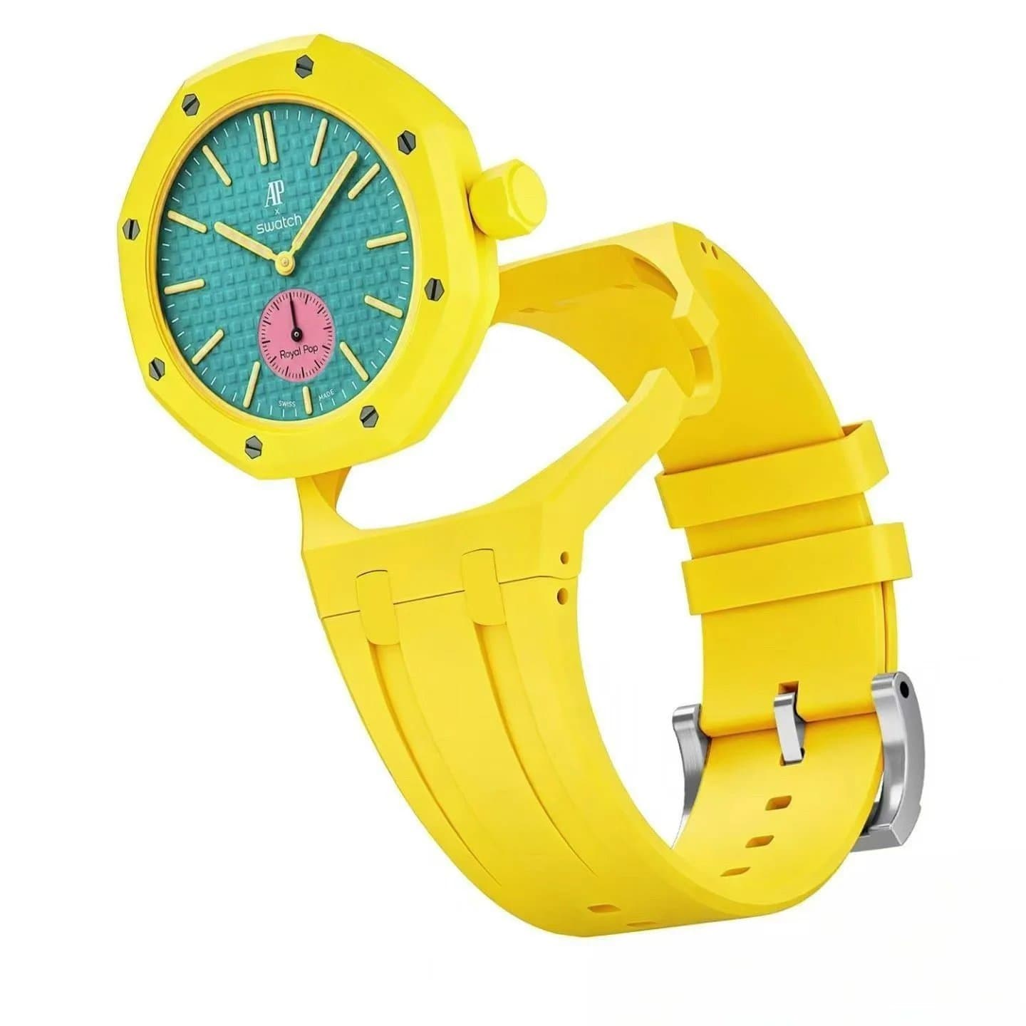 Audemars Piguet Royal Oak x Swatch Bioceramic Yellow