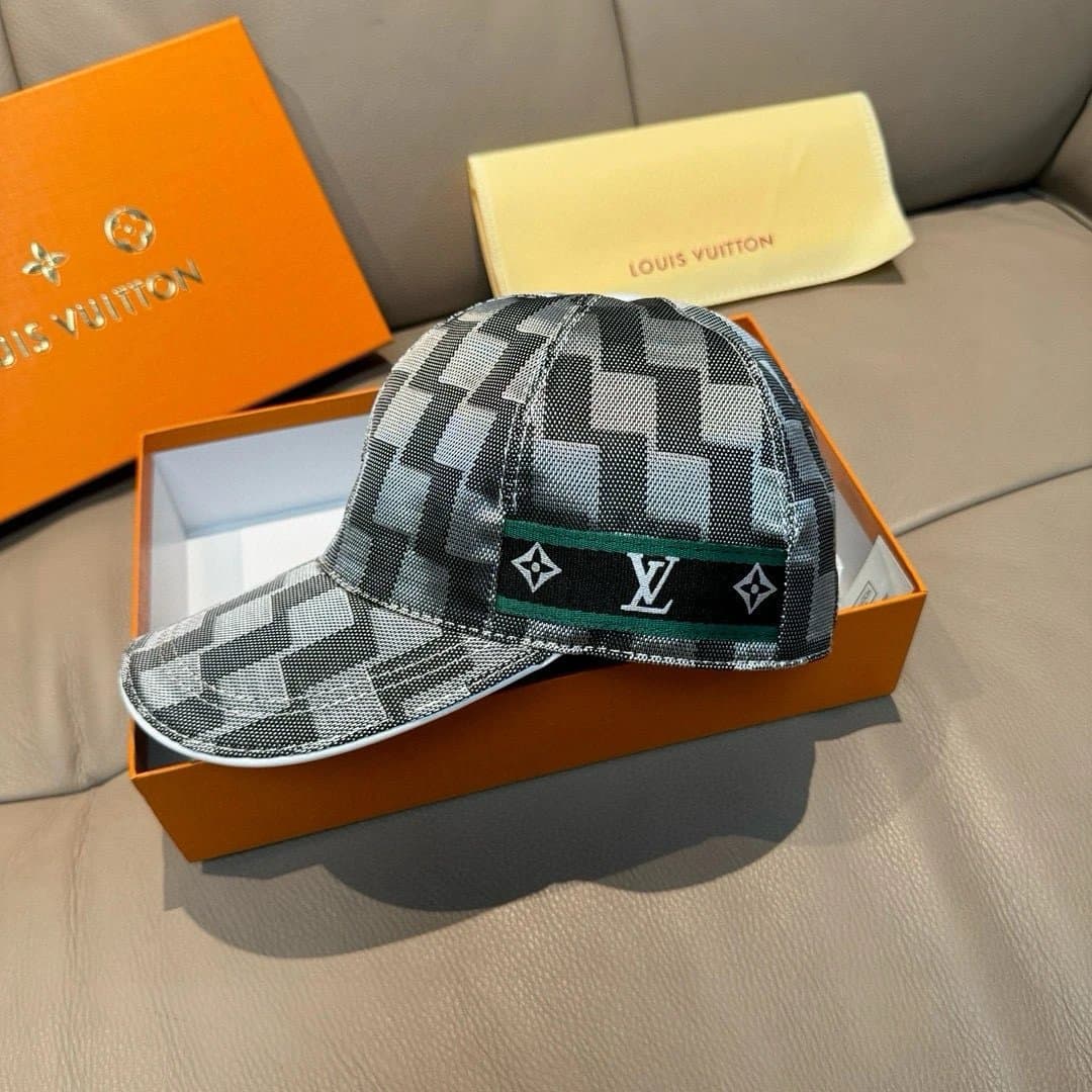 Burberry Baseball Cap Monogram Trim — 837# 灰色（盒子+防尘袋）
