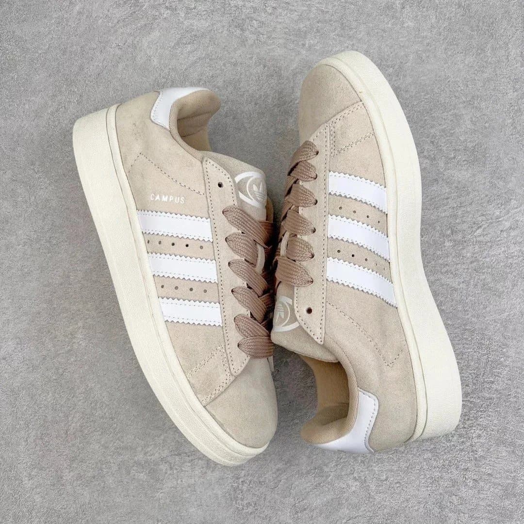Adidas Campus Beige White