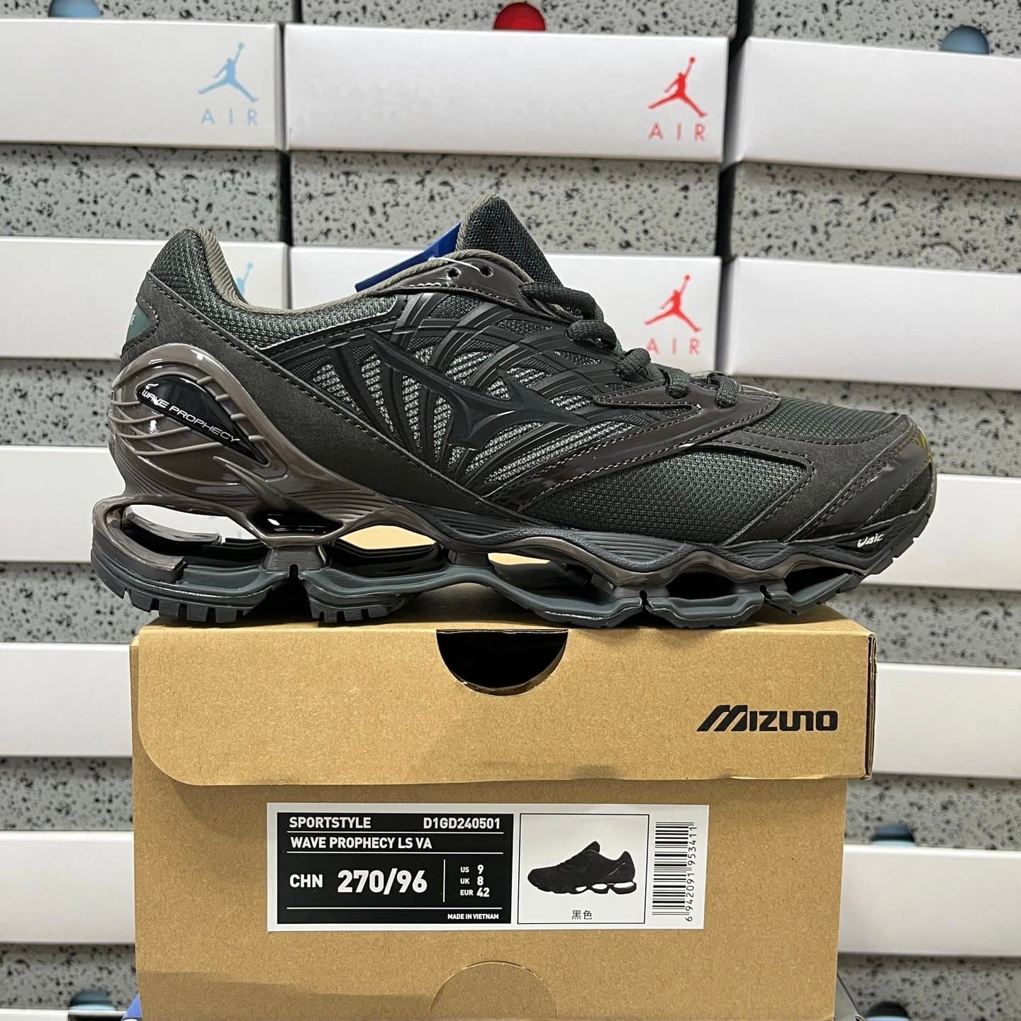 Asics Wave Prophecy LS Light Grey — KO版 · D1GD240501