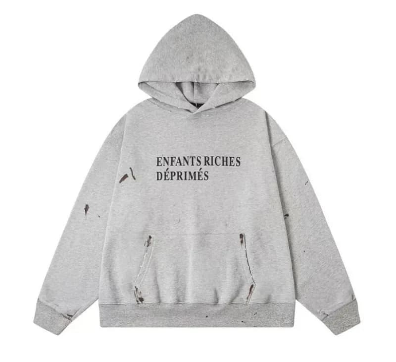 Fear of God Essentials Zip-Up Hoodie Washed Black — Er818 gray hoodie