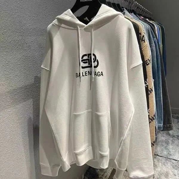 Balenciaga Long-Sleeve Tee Logo Print — 33