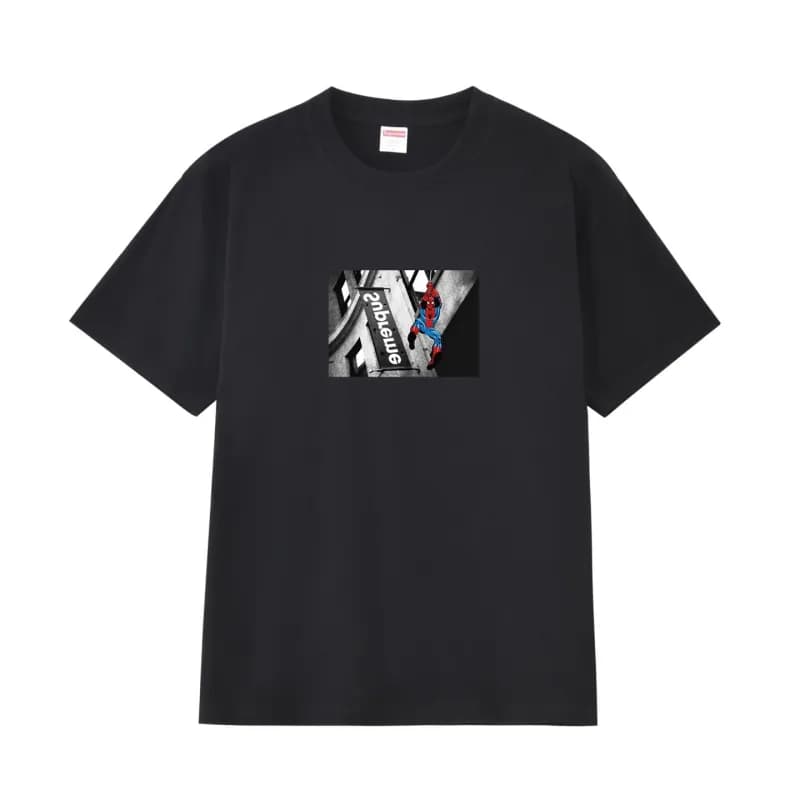 Supreme × Marvel T-Shirt Spider-Man Box Logo