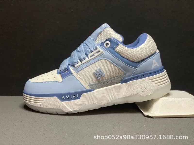 Amiri Sneaker Light Blue and White