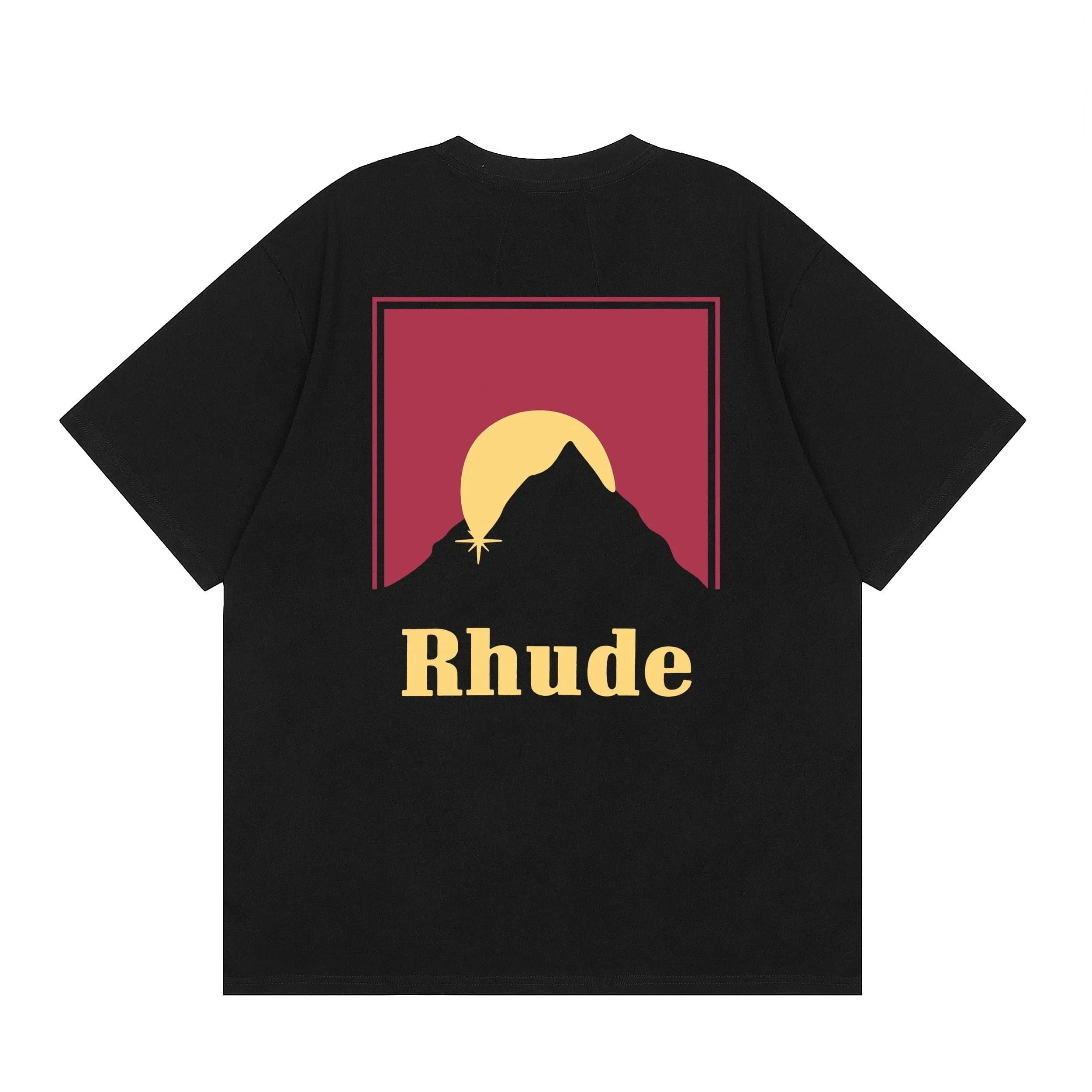 Rhude Graphic Tee Mountain Sunset