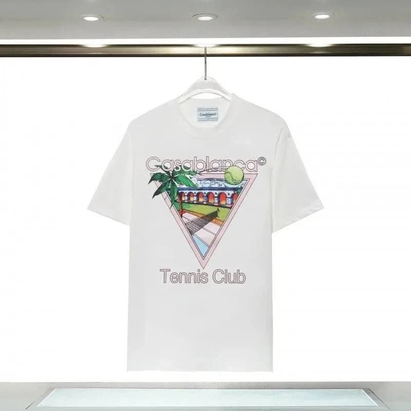 Casablanca Tennis Club Tee Tennis Club Graphic