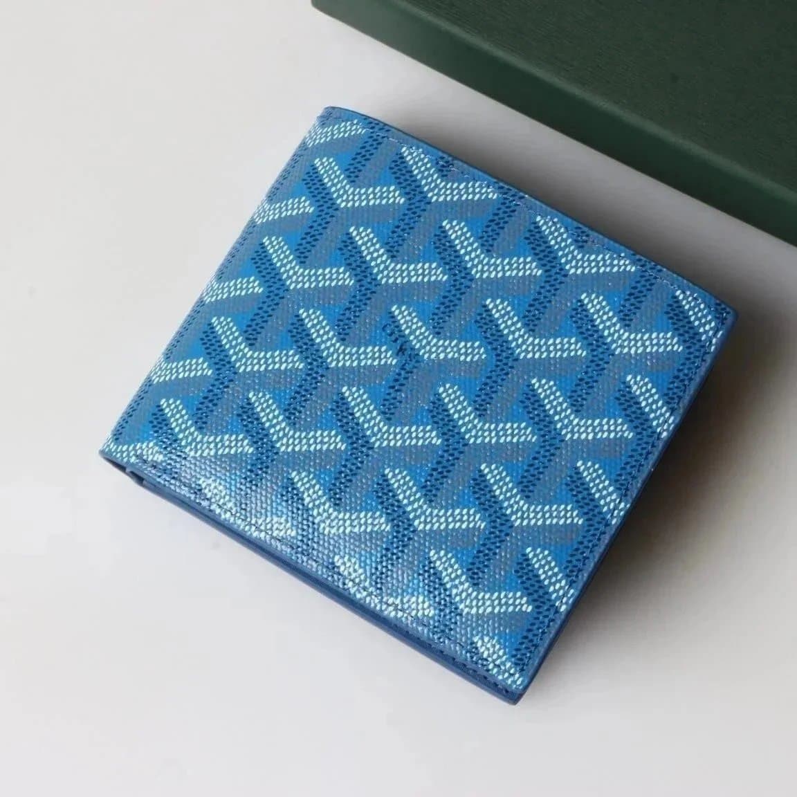 Goyard Card Holder Chevron Pattern — 7