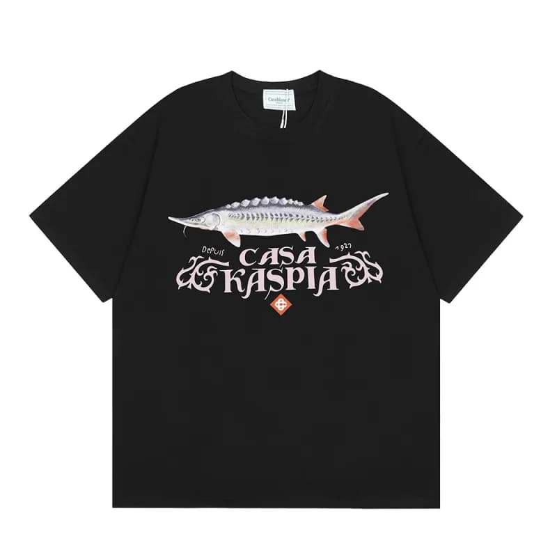 Comme des Garçons Graphic T-Shirt Cosmic Cactus Print — 68黑色
