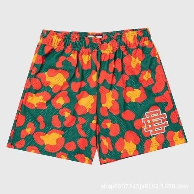 Fear of God Essentials Mesh Shorts Leopard Print