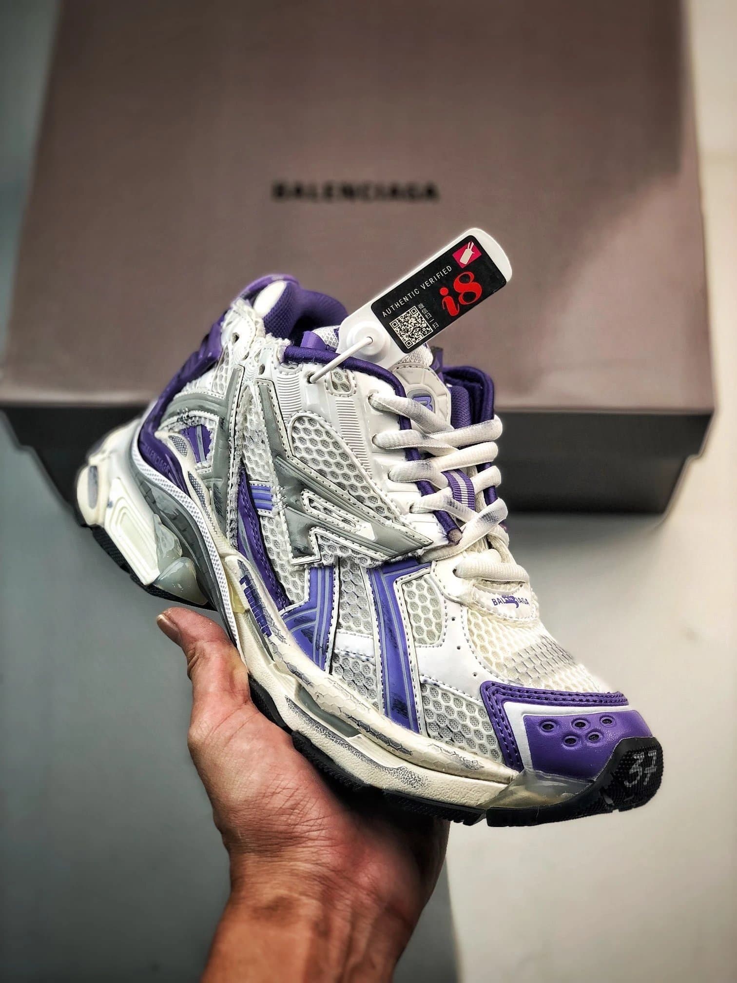 Balenciaga Triple S Black — Runner  14