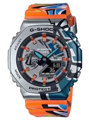 Casio G-Shock GA-2100 Metallic Red Accents — 新款