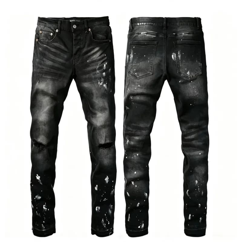 Levi's 501 Jeans Paint Splatter Distressed