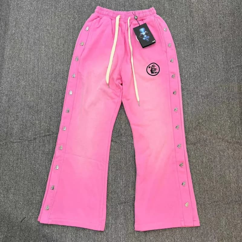 Hellstar Flame Sweatpants Flame Print — 38