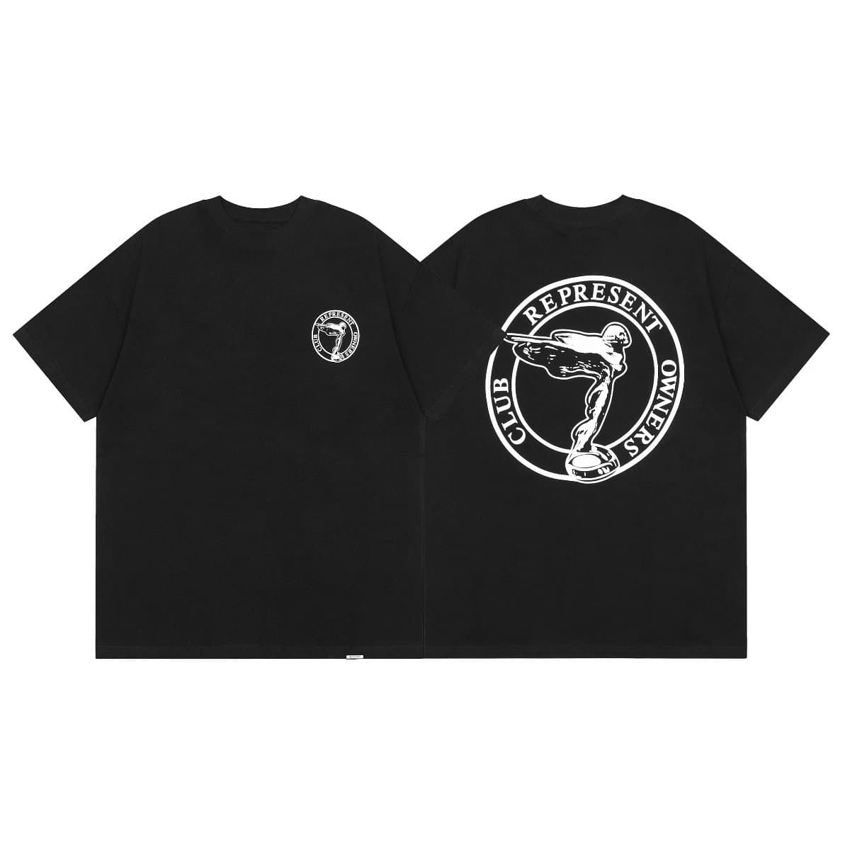 Represent Graphic Tee Three Dobermans — 黑色【飞天女神徽章】