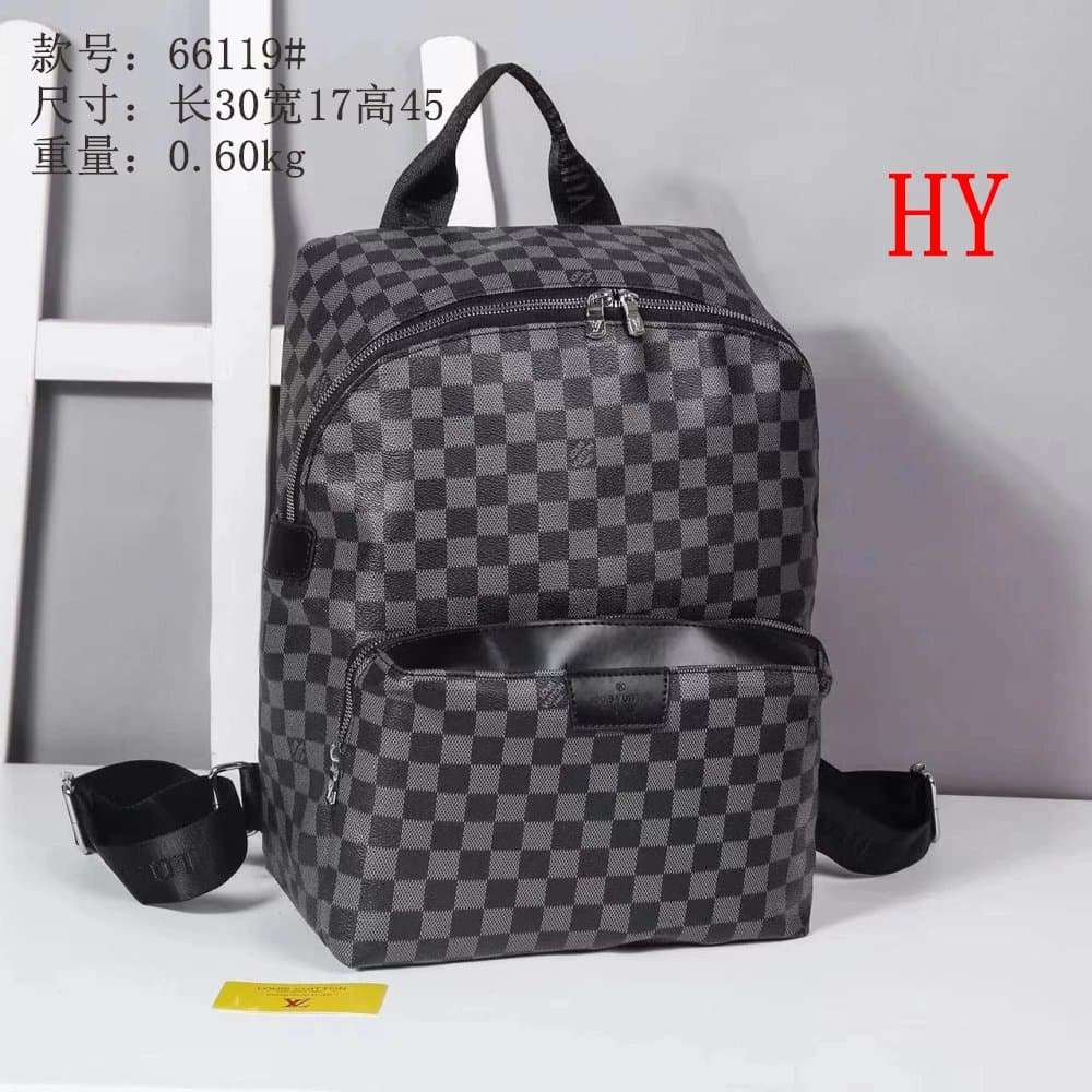 Louis Vuitton Damier Graphite Backpack Checkerboard
