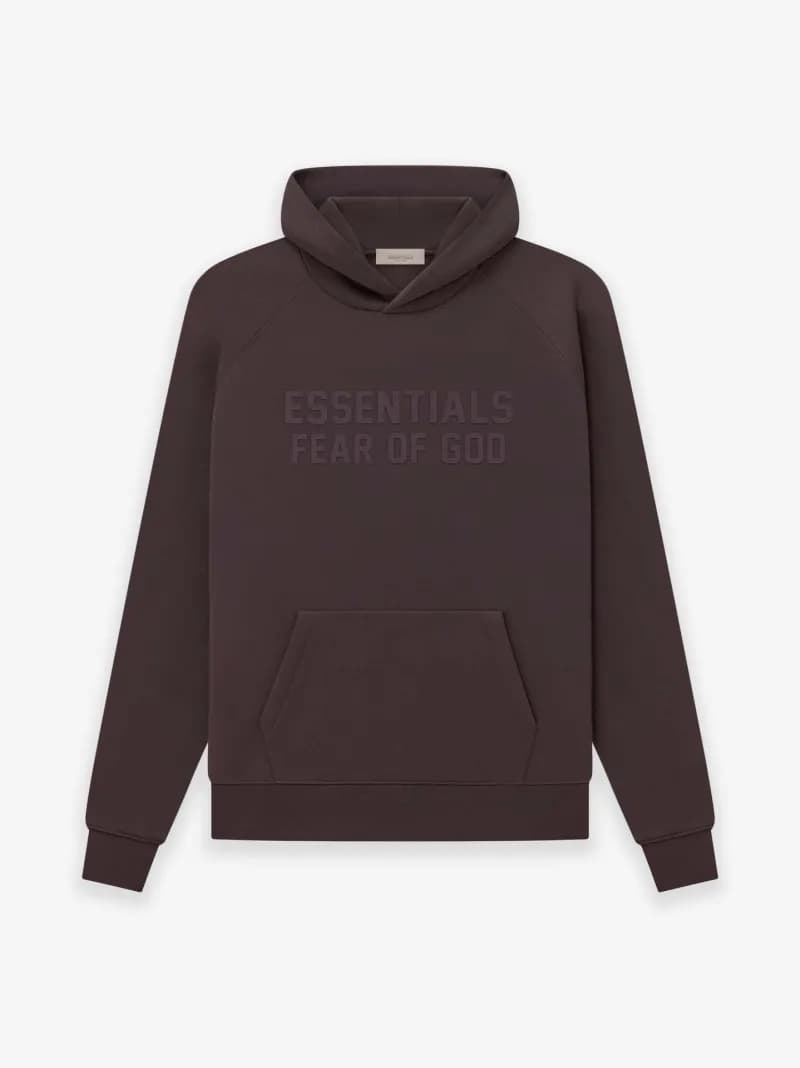 Fear of God Essentials Hooded Sweatshirt Embroidered Logo