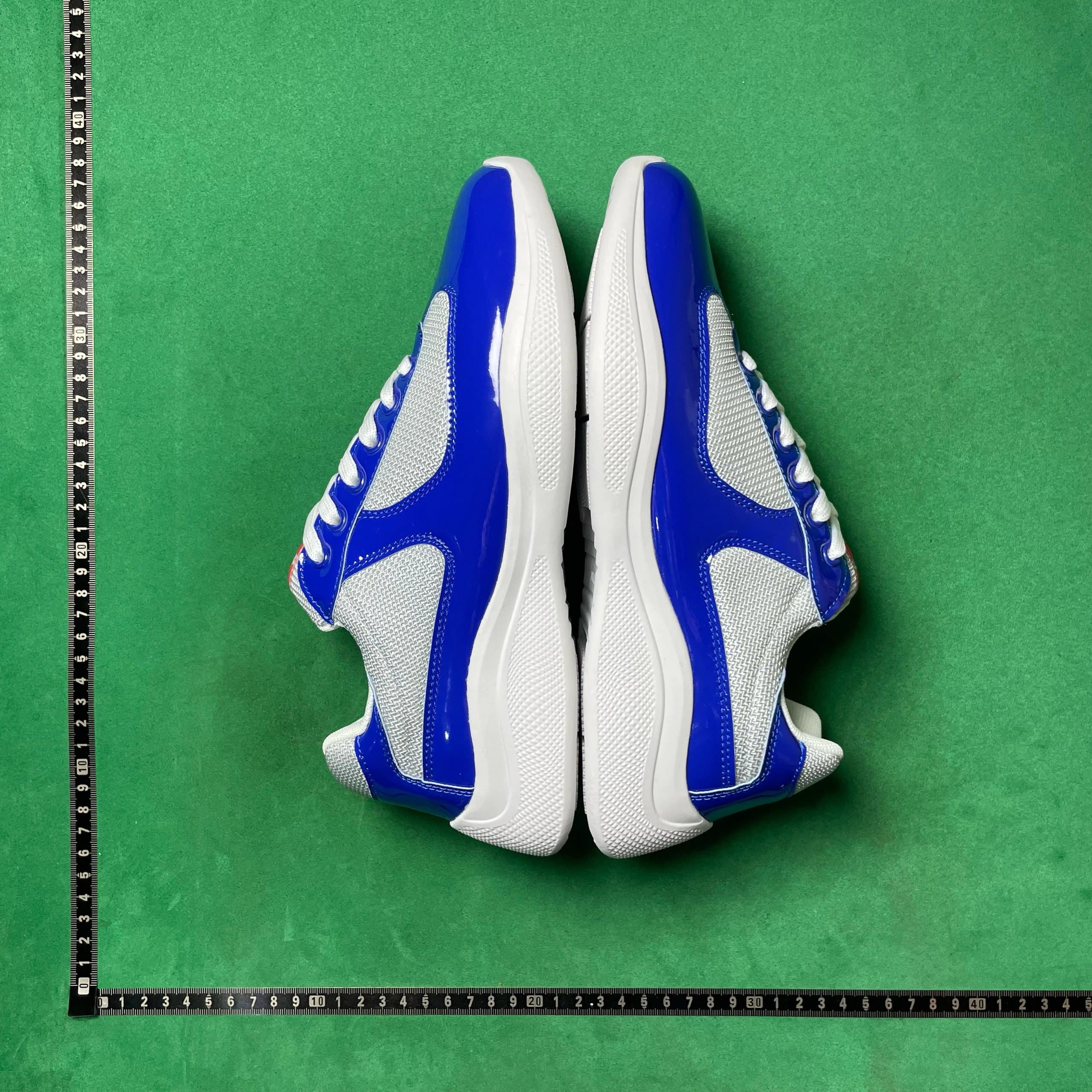 Prada Linea Rossa Sneaker Glossy Blue