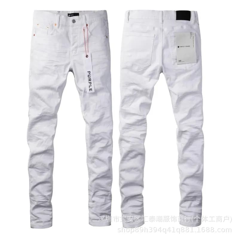 Slim Fit Jeans White Wash