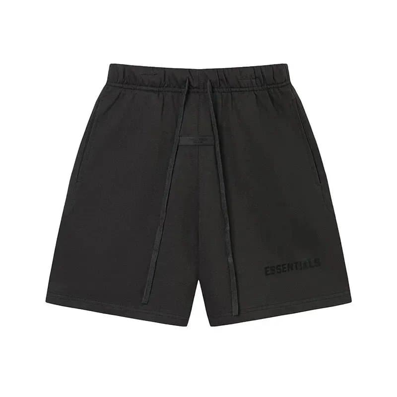 Fear of God Essentials Essentials Shorts Black Logo