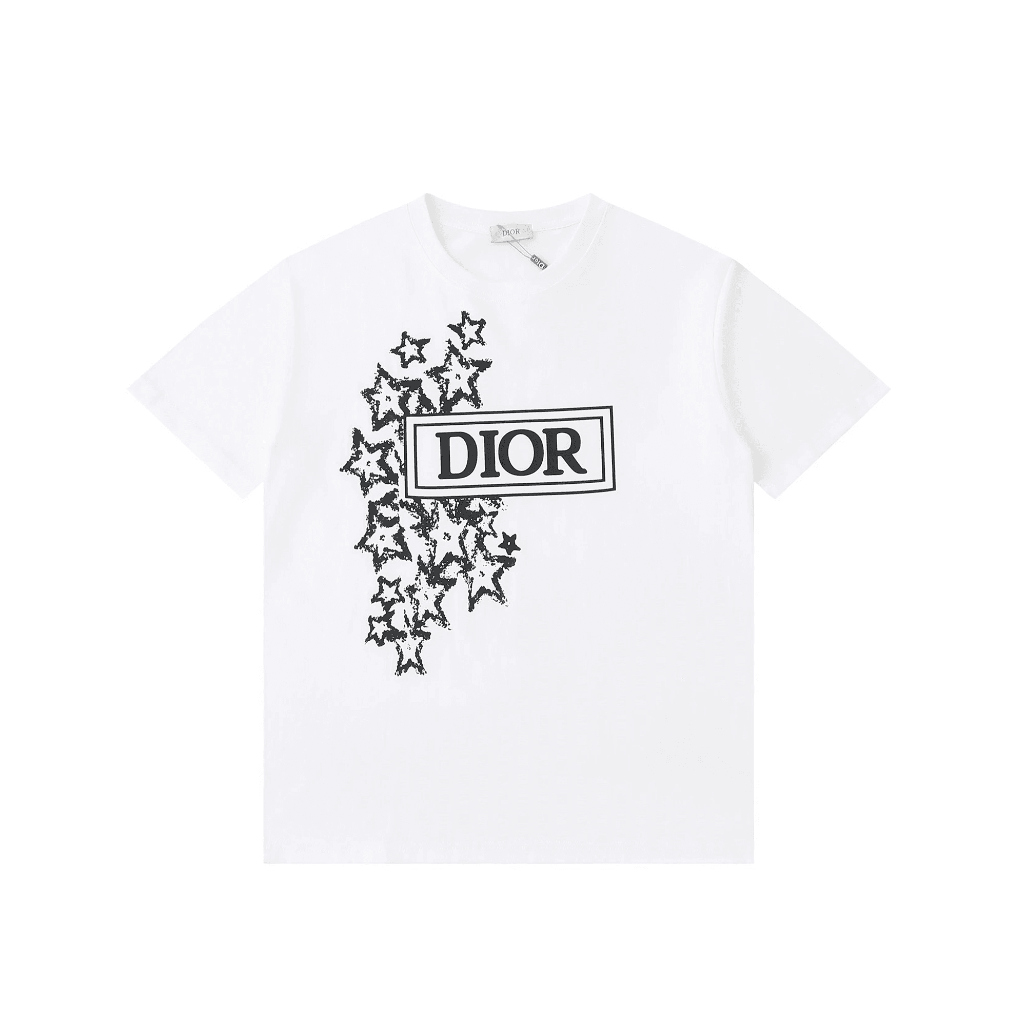Dior T-Shirt Oblique Logo Patch — 37
