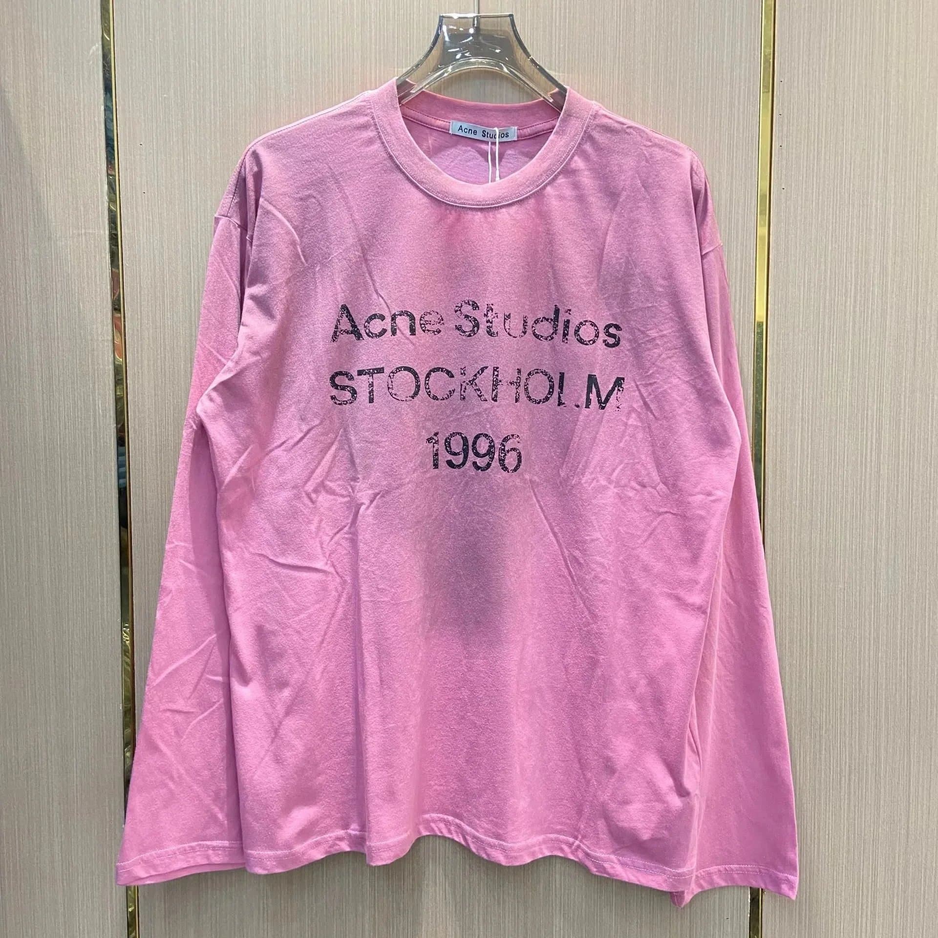 Acne Studios Long-Sleeve Tee Stockholm 1996 Print