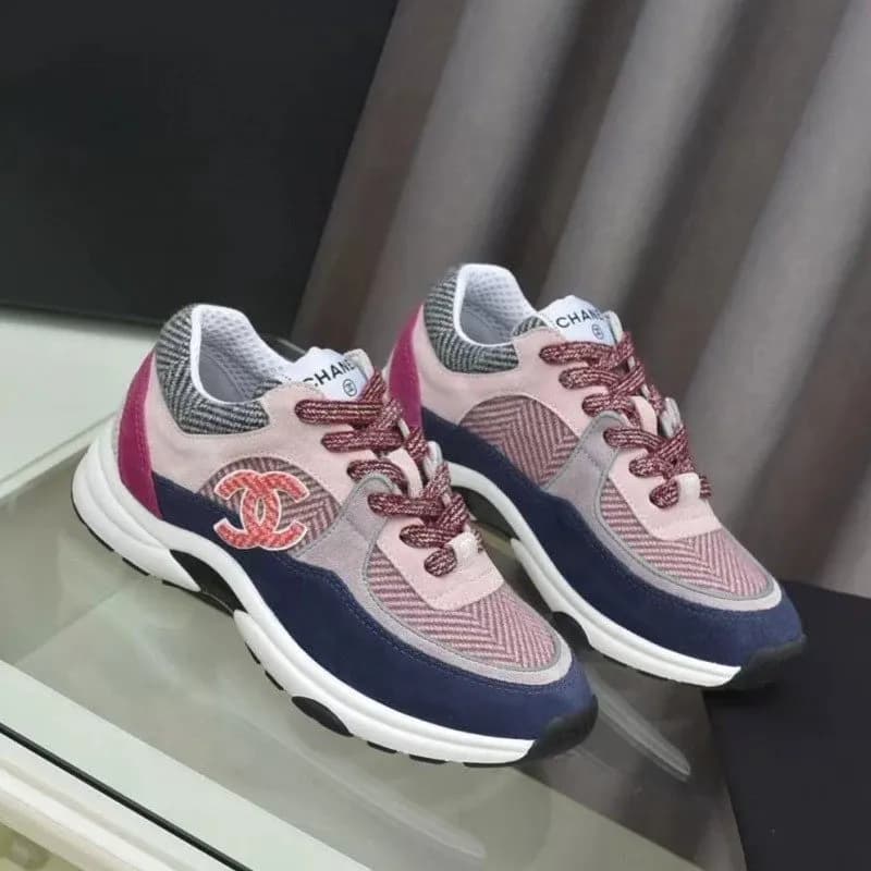 Chanel Sneaker CC Logo — 深彩编织