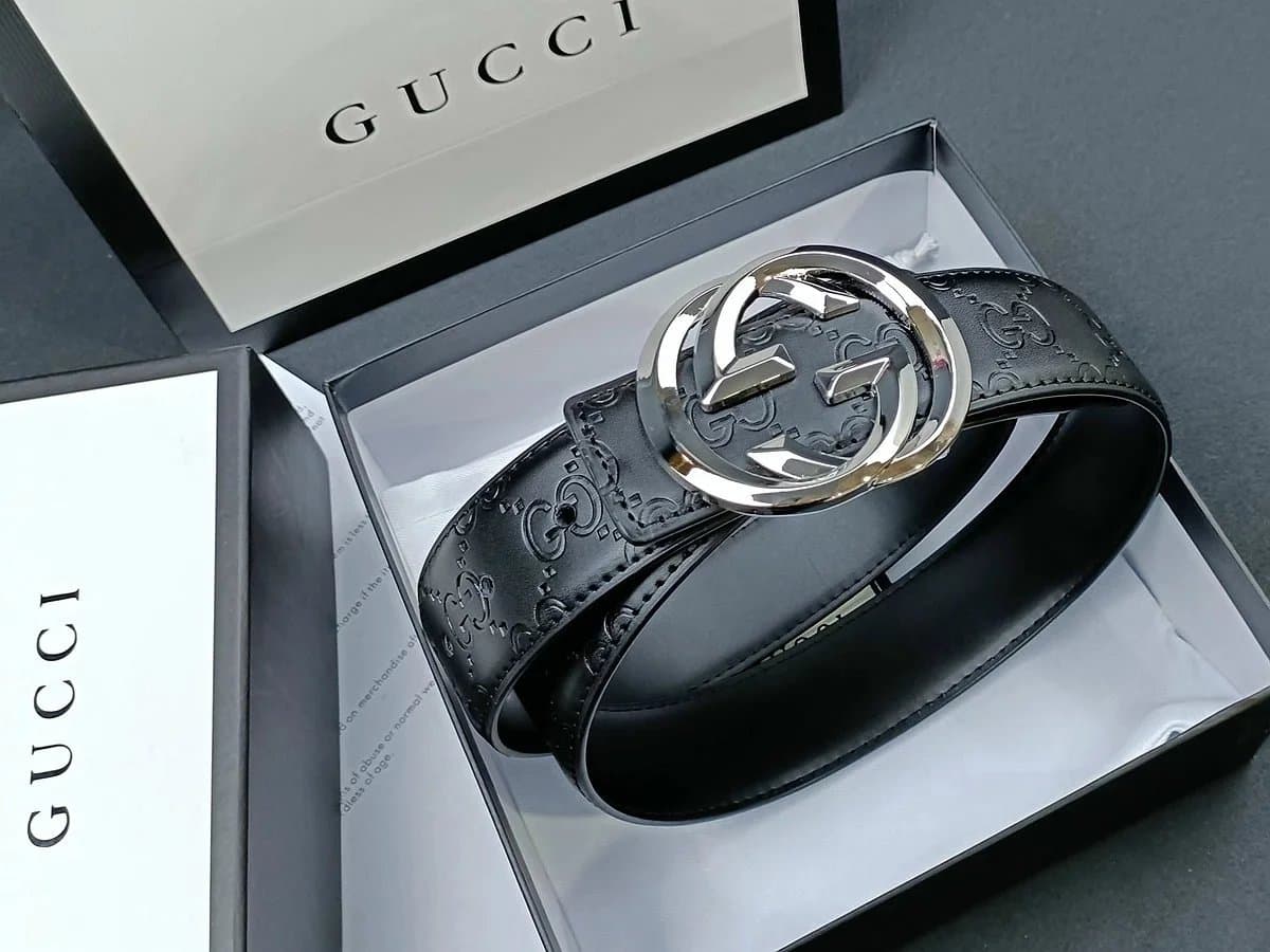 Gucci Horsebit 1955 Belt GG Buckle — 27