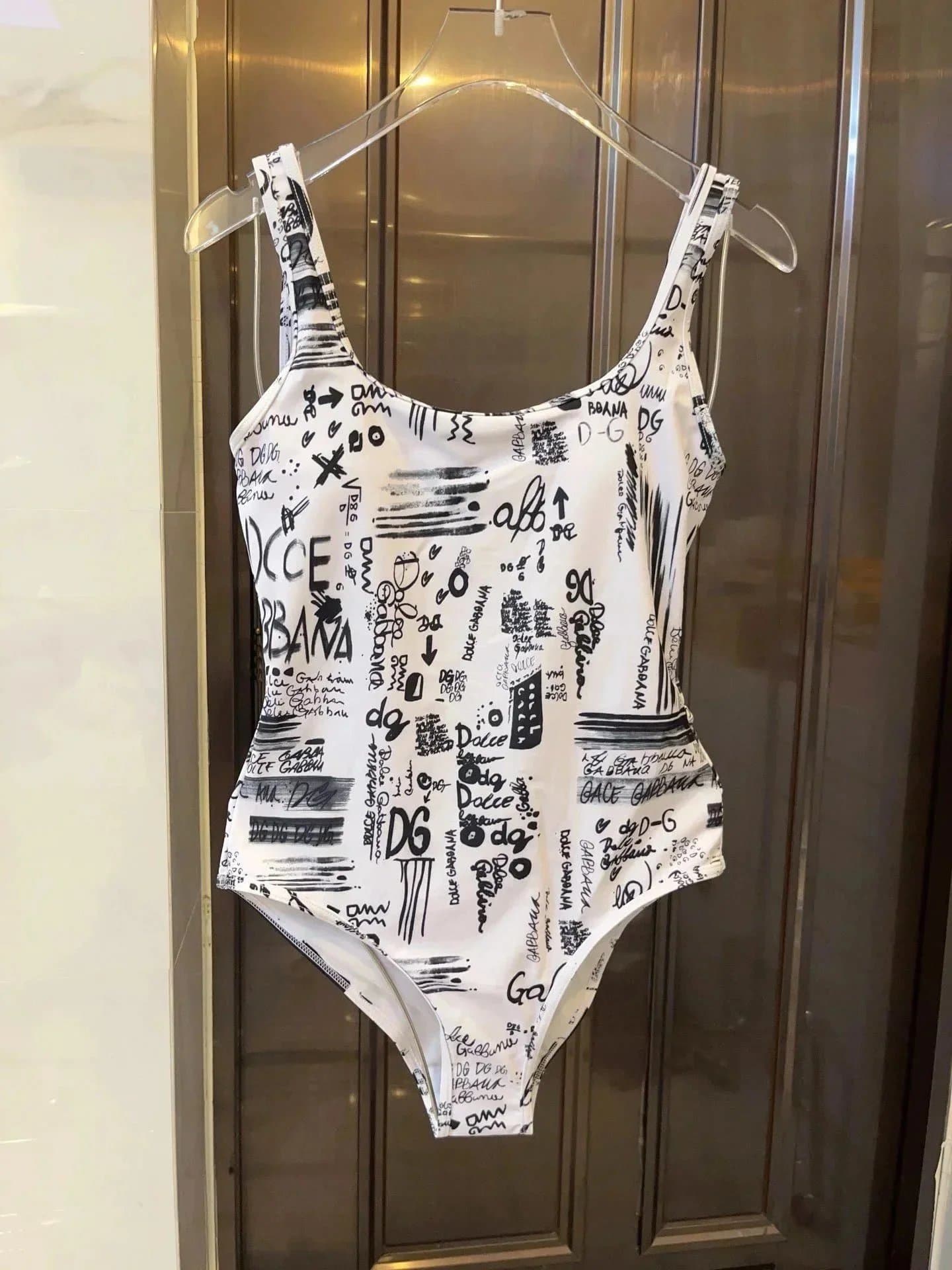 Dior Bodysuit Graffiti Print