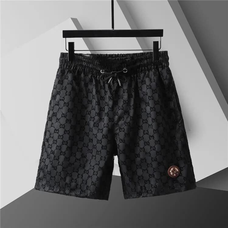 Louis Vuitton Monogram Swim Shorts All-Over Monogram — 3731黑色