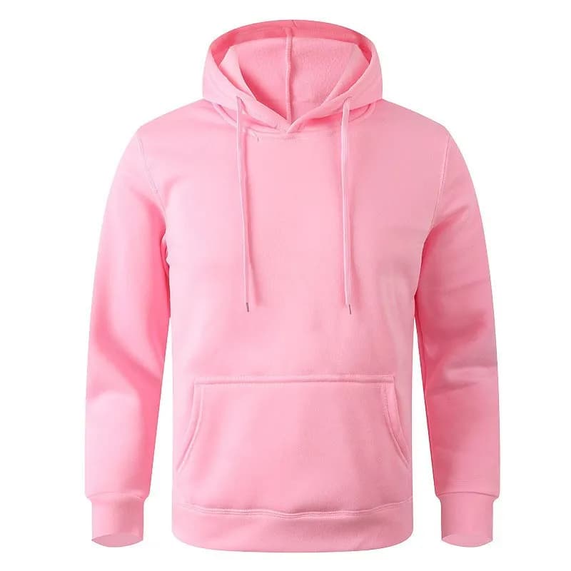 Classic Hoodie Plain — 7 pink