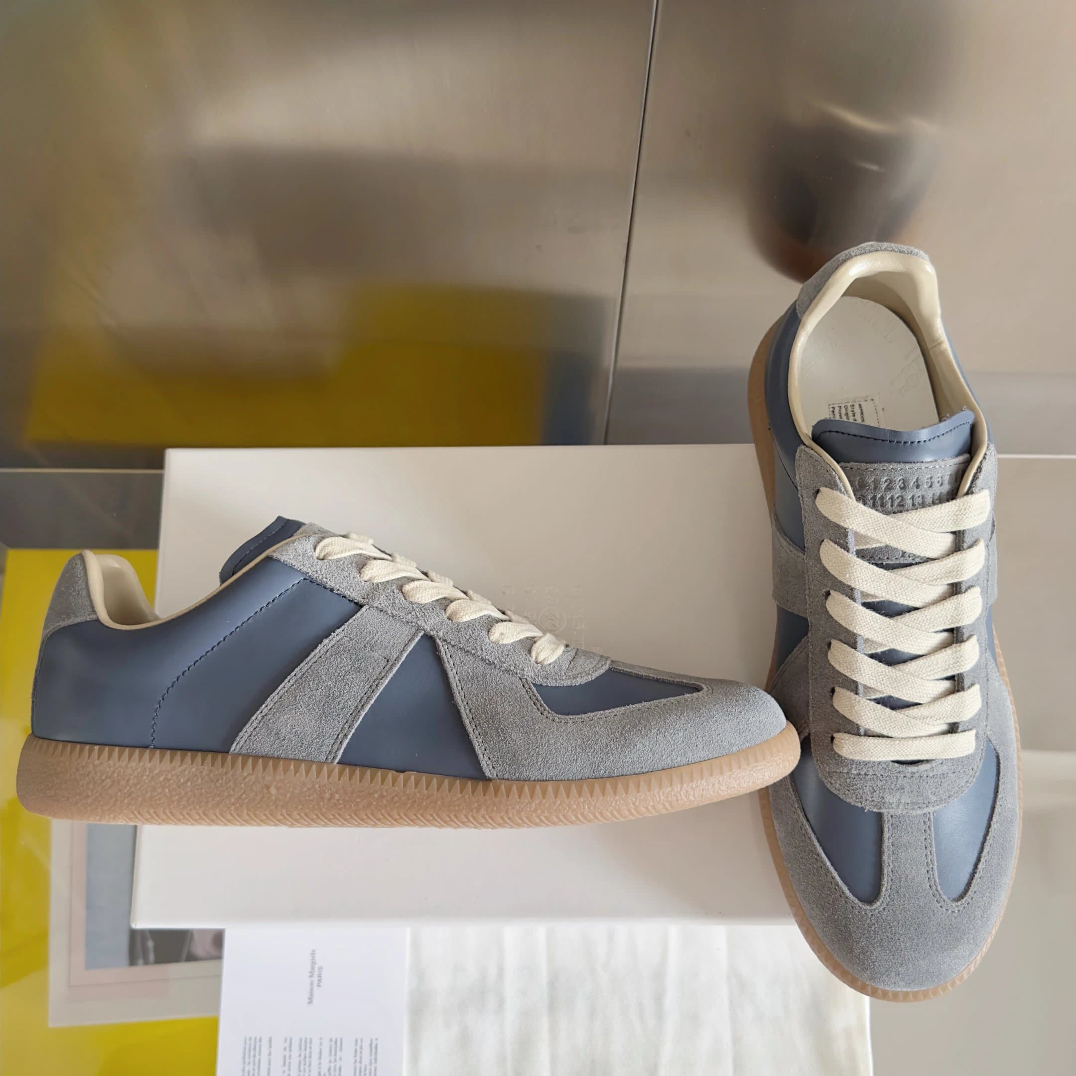 Maison Margiela Future Sneaker Cracked Metallic — SK24-14643