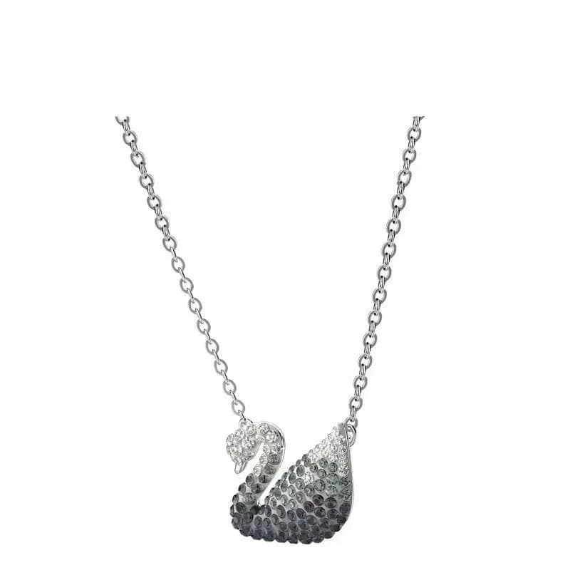 Swarovski Swan Pendant Gradient Crystal