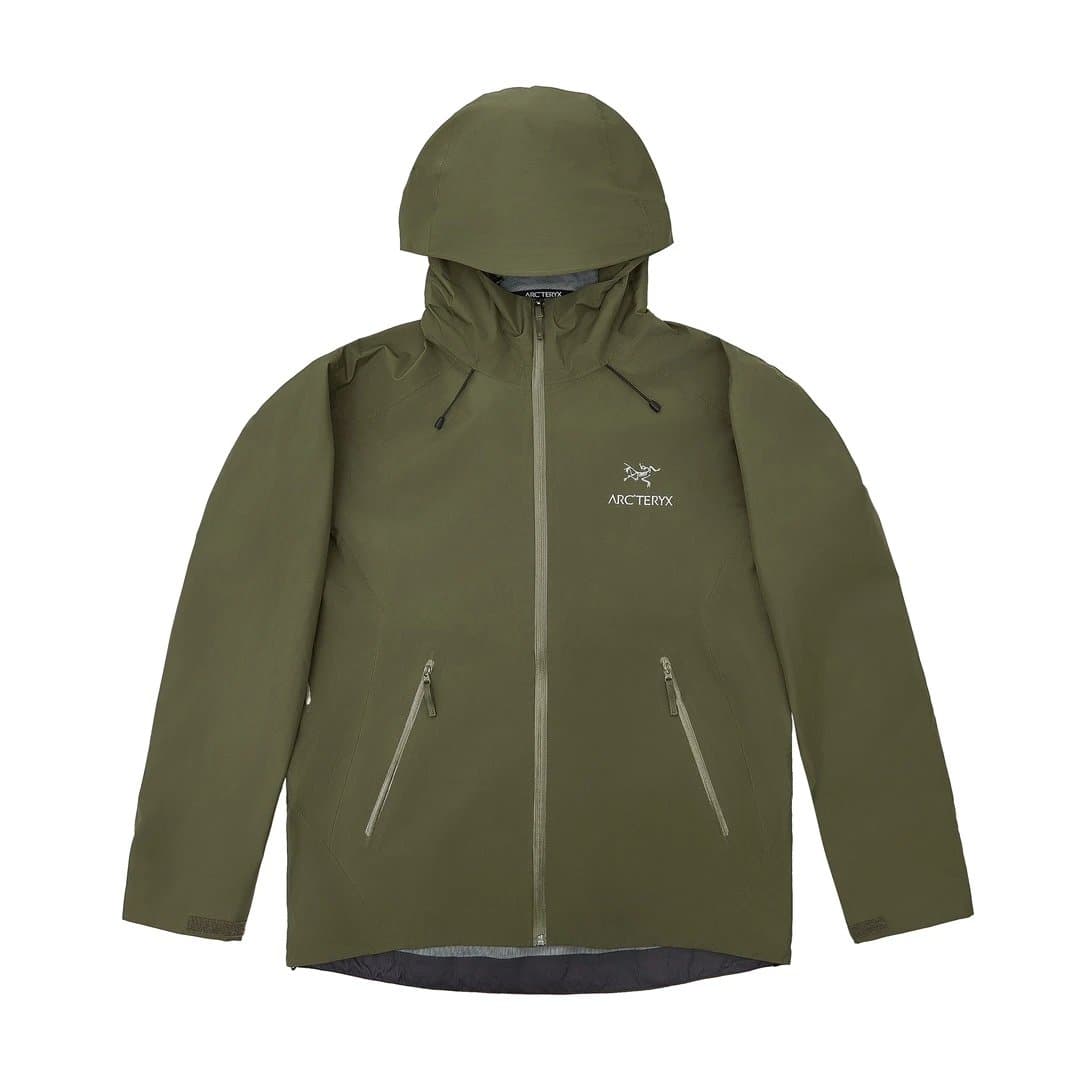 Arc'teryx Alpha SV Jacket Black — C-05绿色
