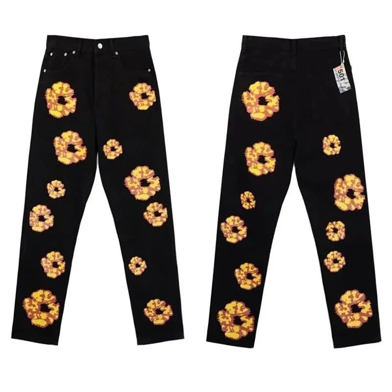 Levi's 501 Jeans Floral Print