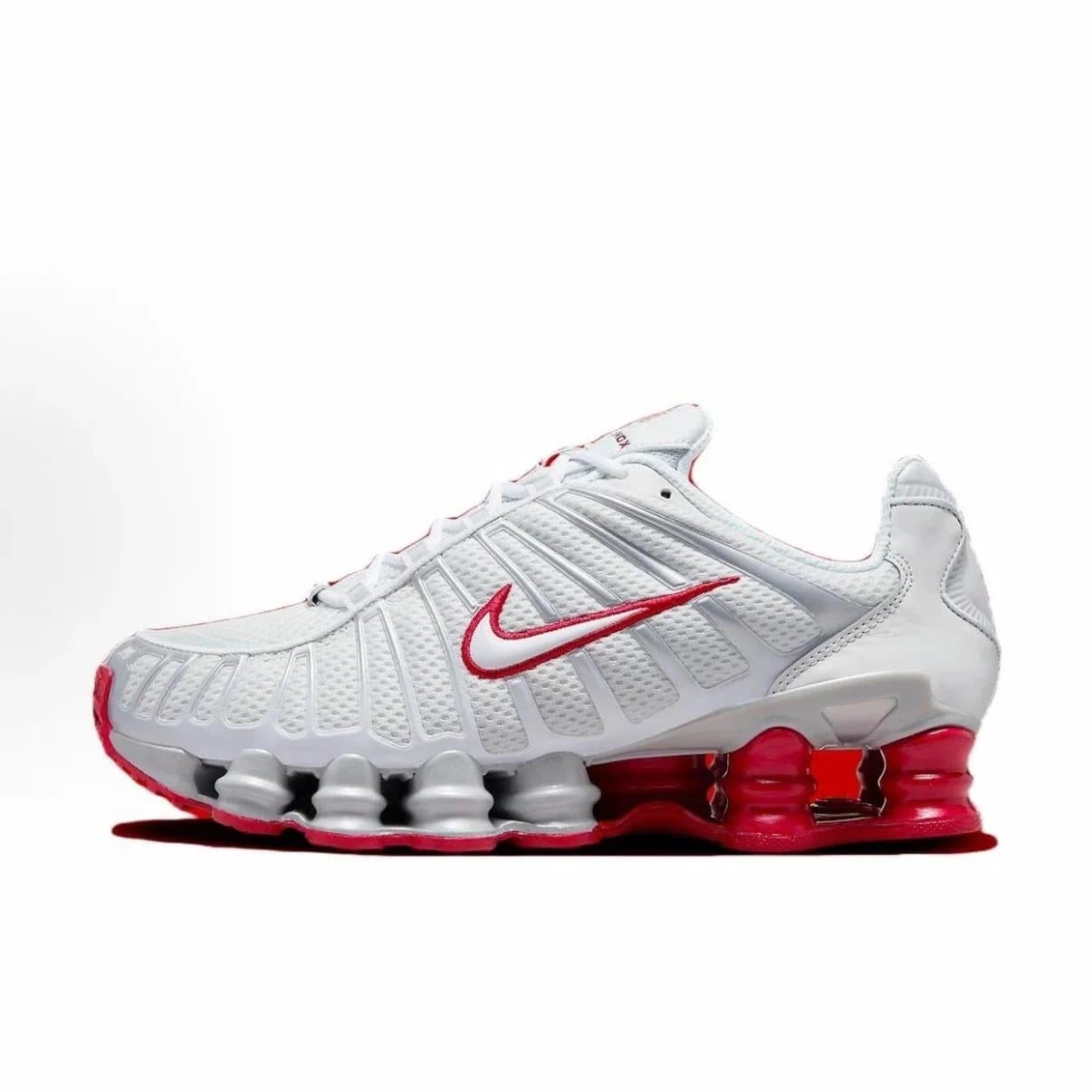 Nike Shox TL White/University Red