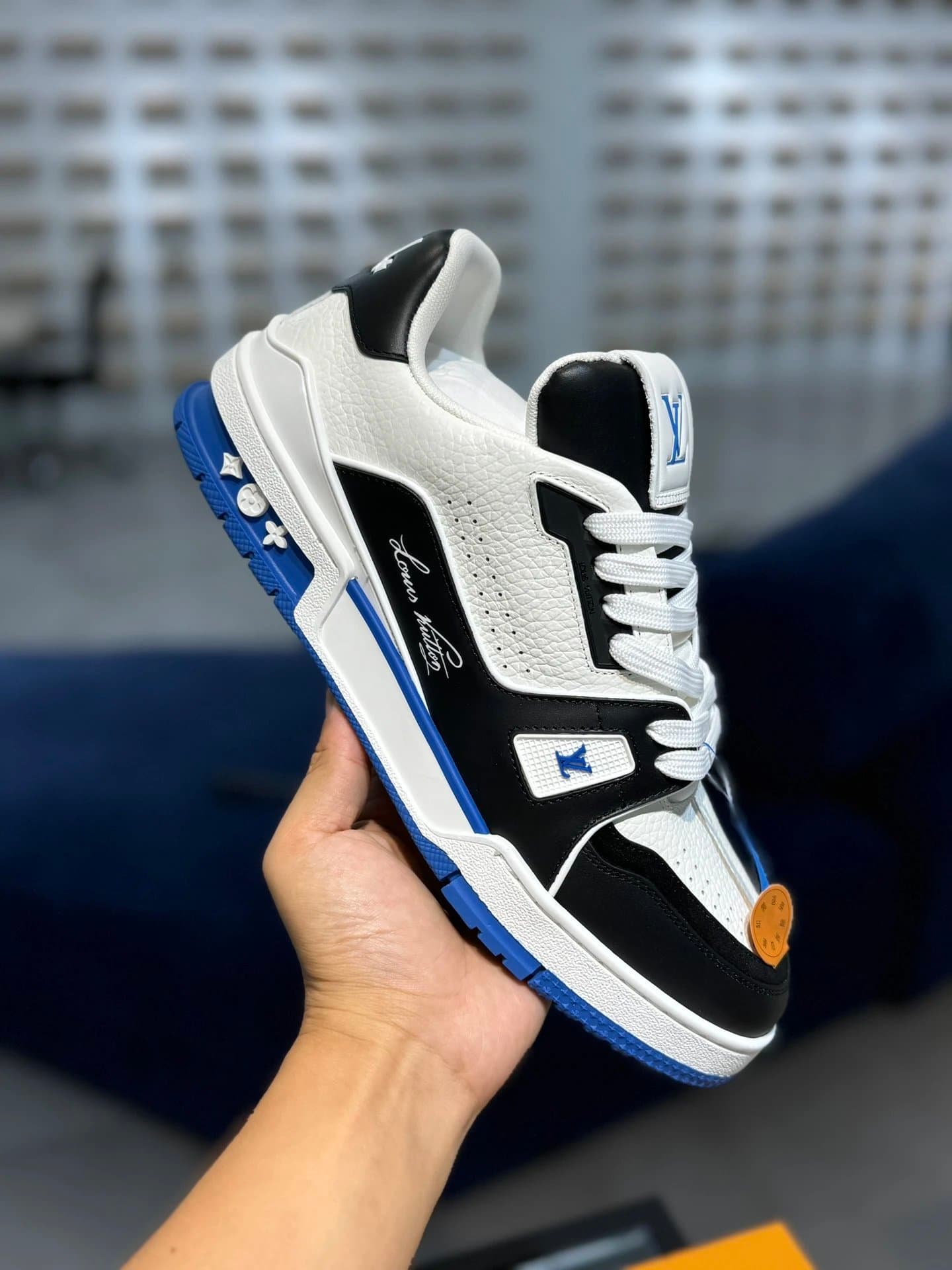 Louis Vuitton LV Trainer Signature Monogram Leather