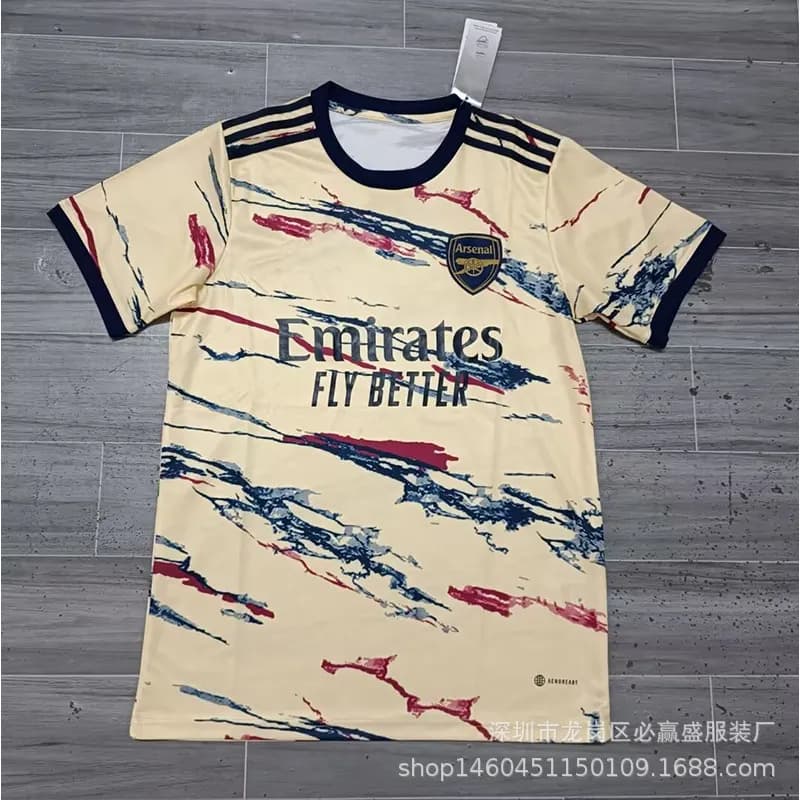 Nike Liverpool FC Away Jersey 2023/24 — 23-24阿森纳四客黄色