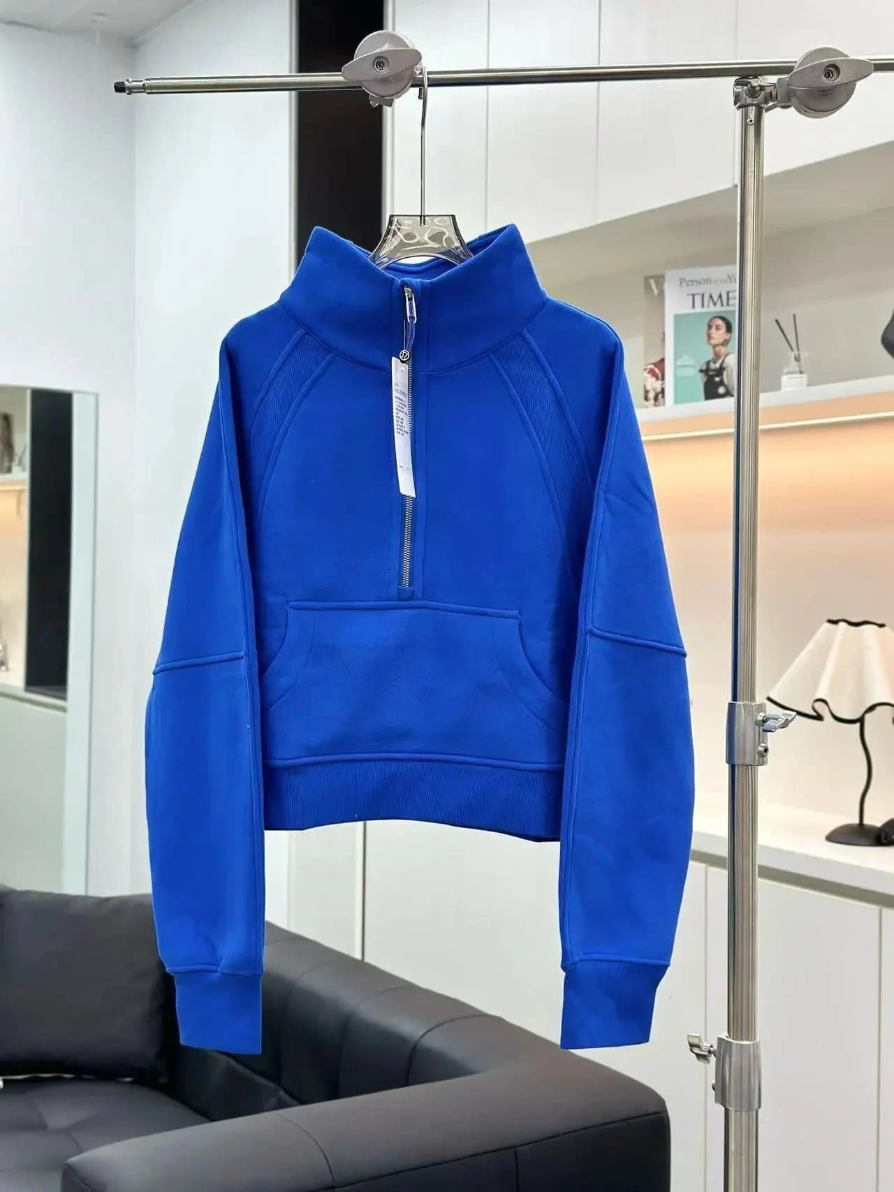 Lululemon Half-Zip Sweatshirt Vibrant Blue