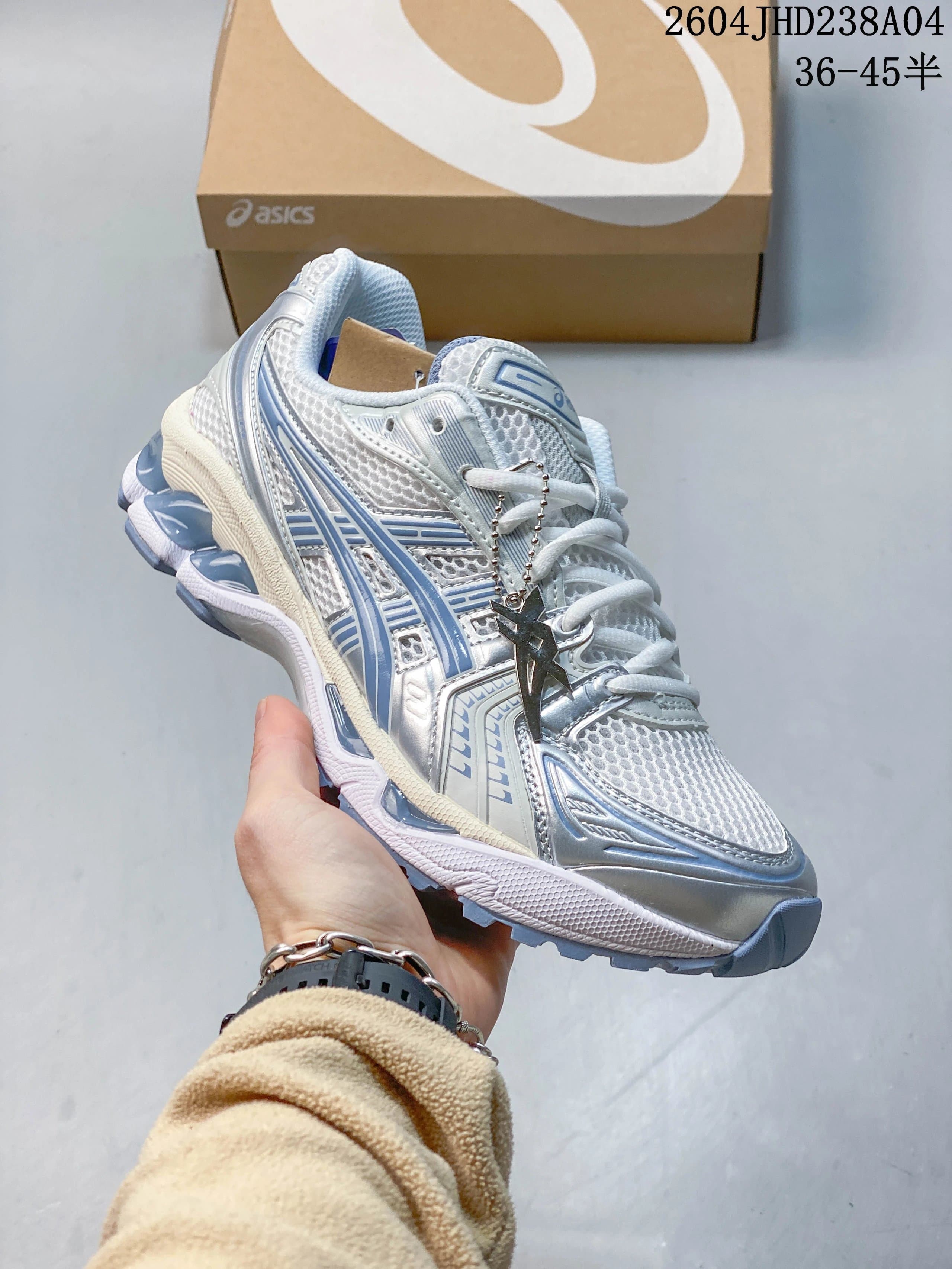 Asics Gel-Kayano 14 Silver Blue