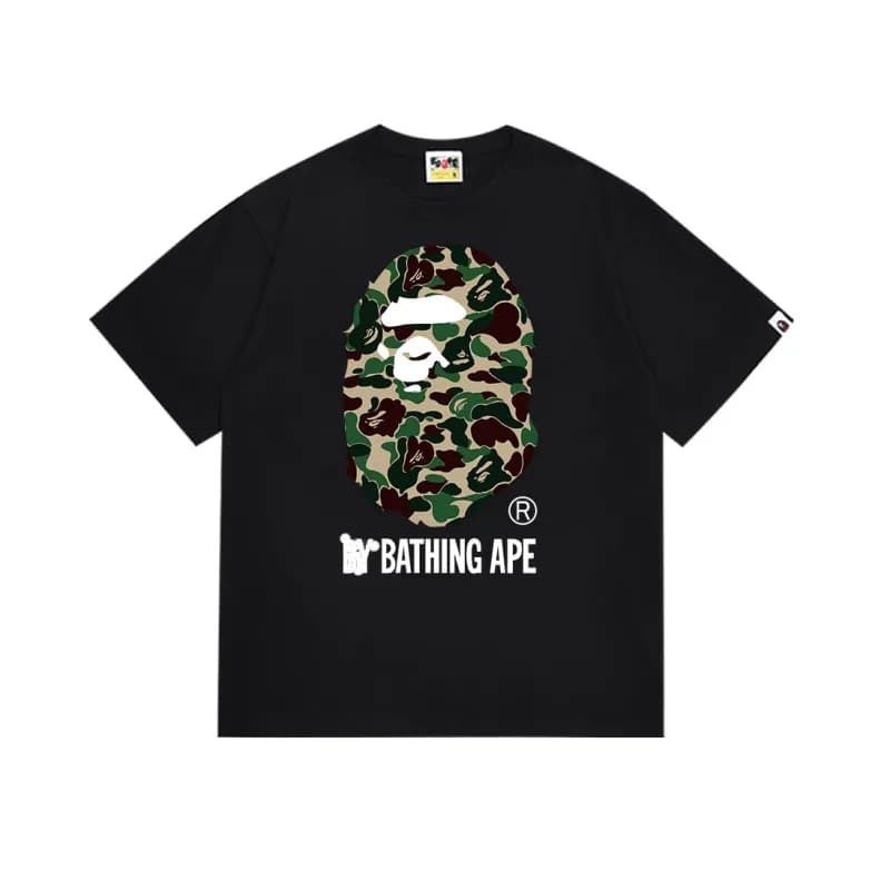 BAPE Ape Head Tee Camo Ape Head