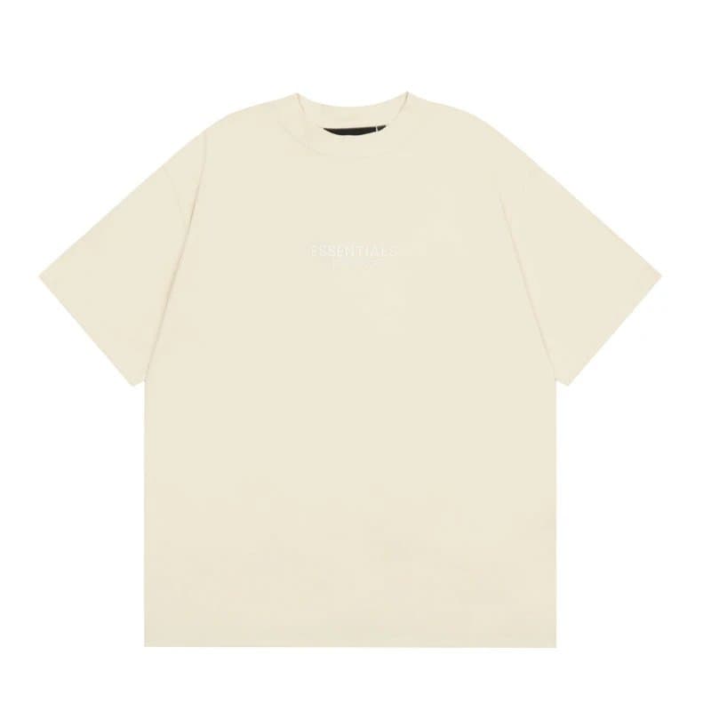 Fear of God Essentials Essentials Tee Logo Embossed — 2418米色