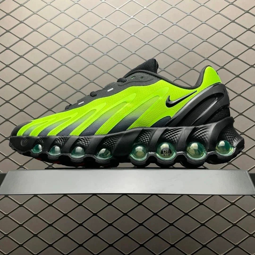 Nike Air Max Plus Grey Orange — 荧光绿