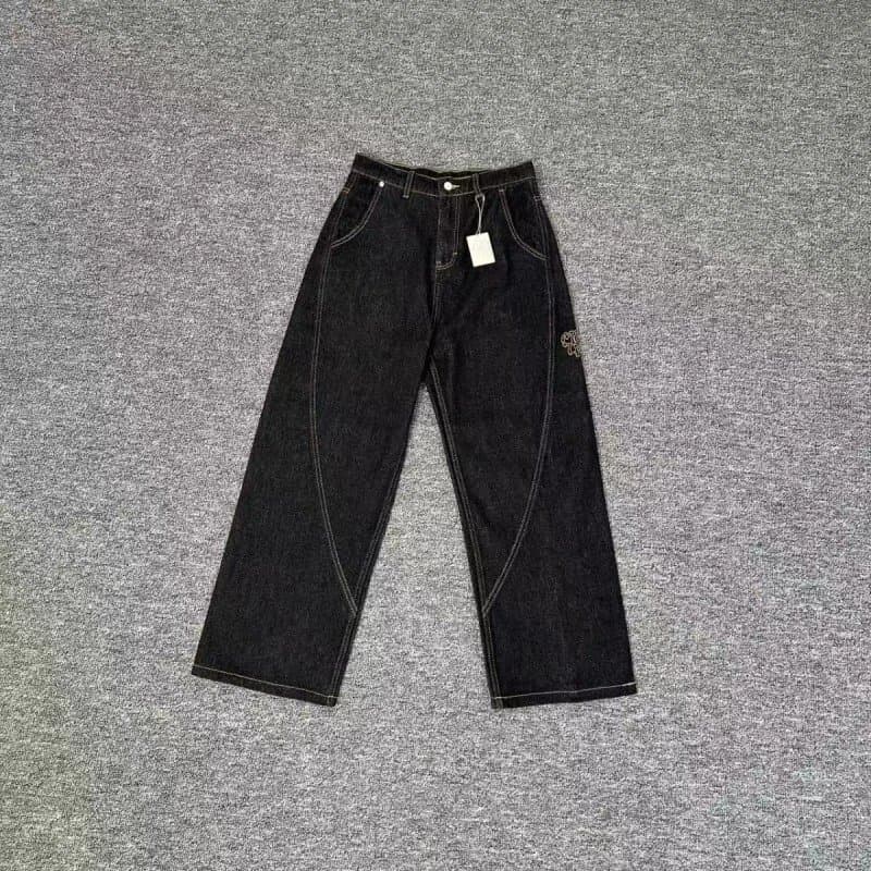 Levi's Wide-Leg Jeans Black Selvedge