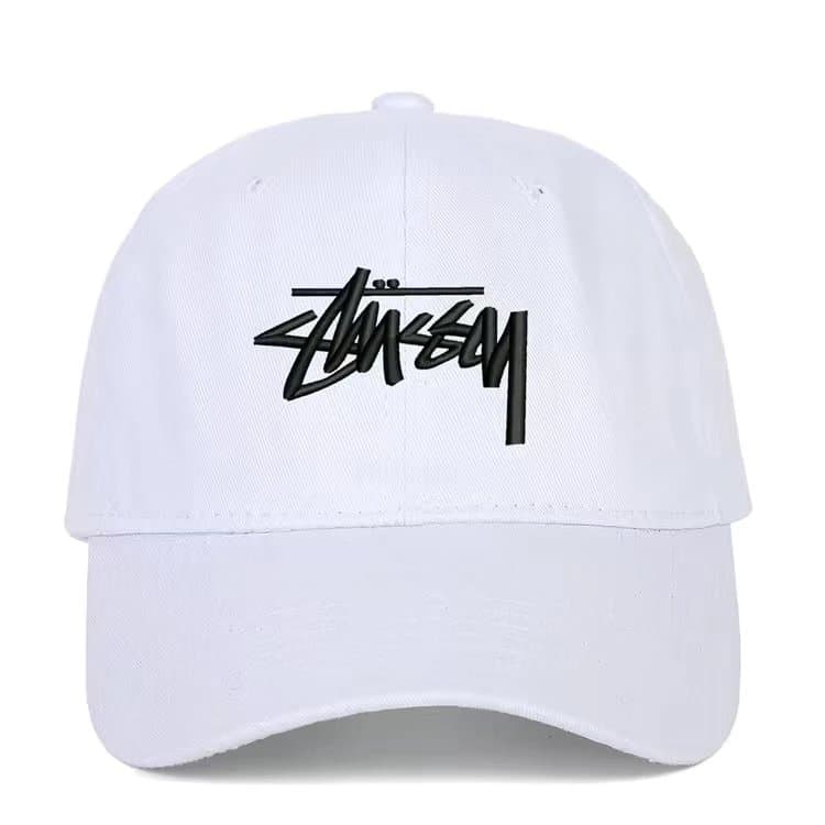 Stüssy Baseball Cap Classic Logo — 精品-白色