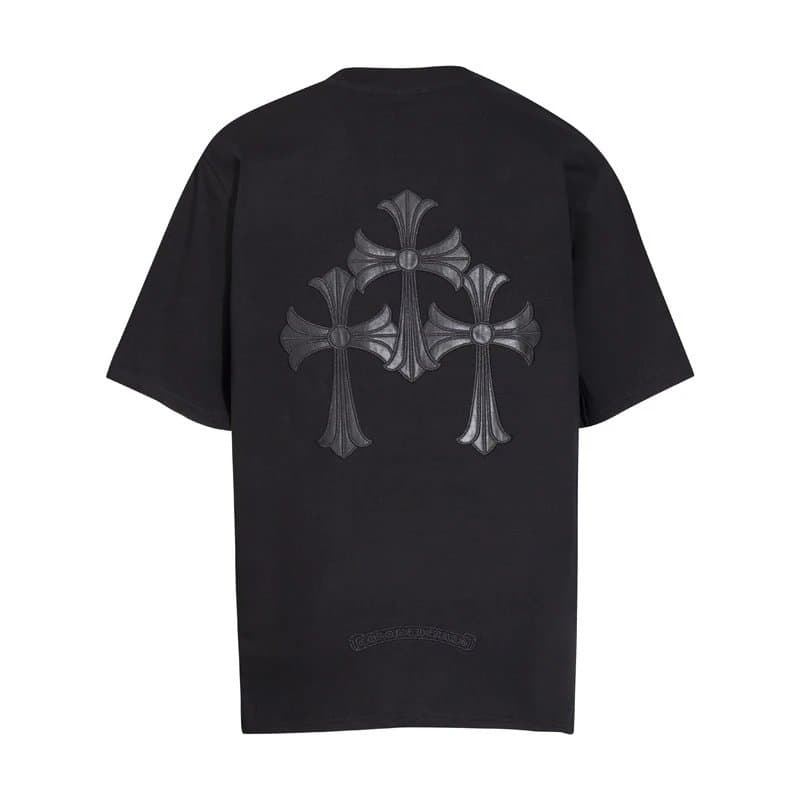 Chrome Hearts Graphic Tee Icon Print — 6091黑色